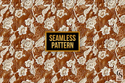 Brown Leather Lace Seamless Pattern, a Pattern Graphic by Creative Store (Thumbnail 4 of 5)