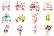 Pastel Retro Summer Collection, an Illustration by CitraGraphics (Thumbnail 5 of 5)