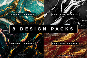 Cracked Marble Textures MegaBundle