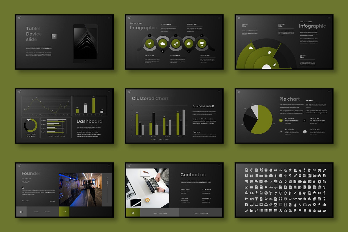 Merus - Business Google Slide, a Presentation Template by Dens Creative Studio (Photo 5 of 6)