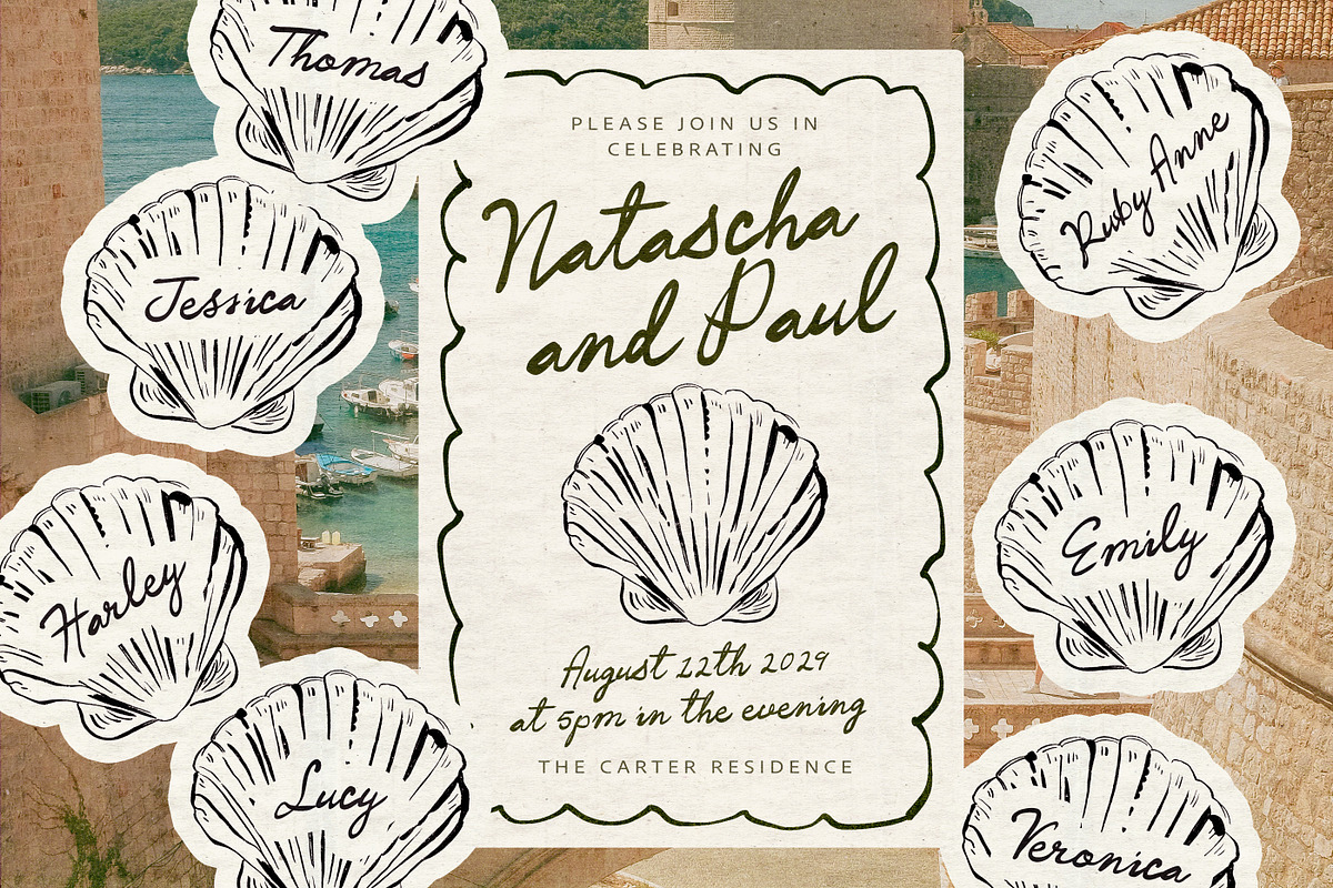 La Trattoria Brush Script Font, a Handwritten Font by Nicky Laatz (Photo 5 of 17)