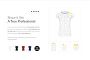6x Women T-shirt Ghost Mock-ups Set, a Books & Magazine Mockup by Apparel_Mockups (Thumbnail 7 of 22)