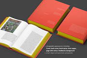 Hardcover Book Mock-up, a Print Template by Madbiologist (Thumbnail 3 of 5)
