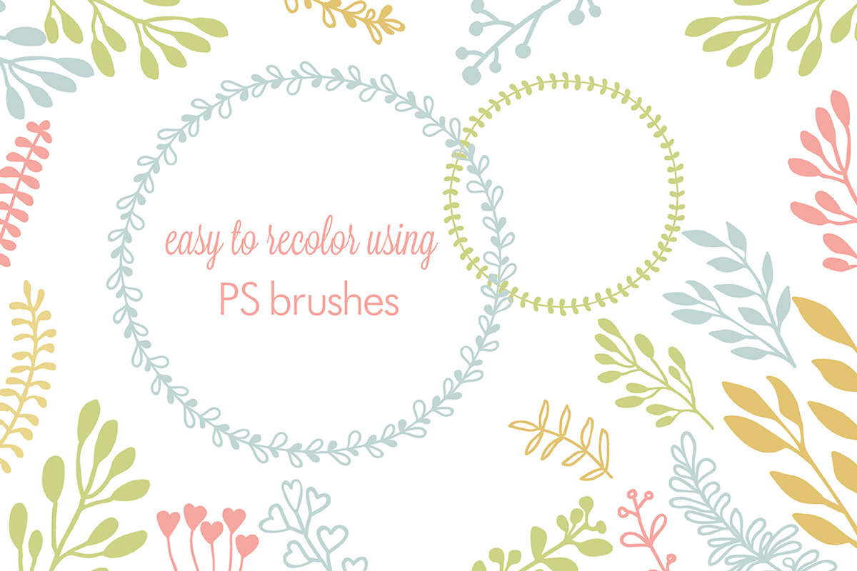 Laurels, Wreaths and Branches, an Object Graphic by Cozy pattern shop (Photo 4 of 4)
