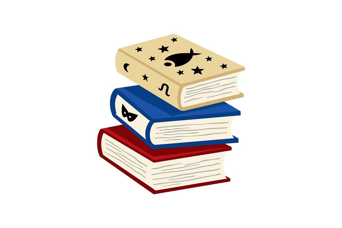 Graduation Books Clipart Set, an Object Graphic by Designs_River (Photo 4 of 16)