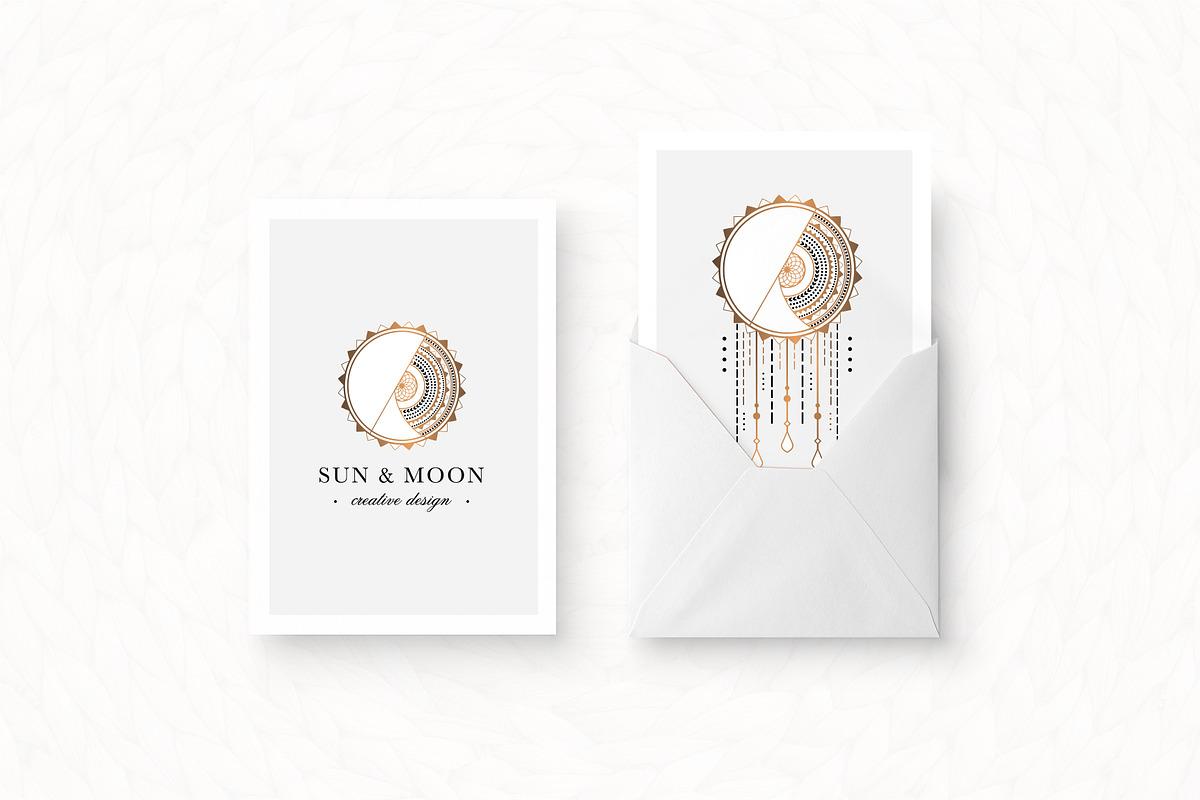 Sun & Moon - Logo & Totem, an Illustration by Wumi Studio (Photo 1 of 4)
