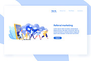 Referral marketing concept, a Work Illustration by Good Studio (Thumbnail 1 of 3)