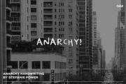 Anarchy Handwriting | Font, a Script Font by Stefanie Madison (Thumbnail 1 of 2)