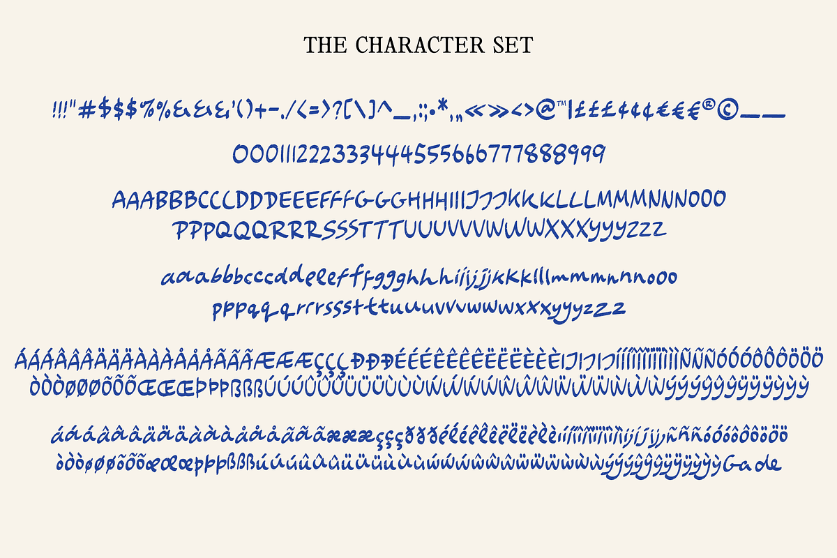 The Gardeny Handwritten Font, a Handwritten Font by The Gelato Type (Photo 3 of 23)