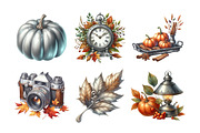 Vintage Aesthetic Autumn Clipart, an Illustration by Daily.Designs (Thumbnail 5 of 5)