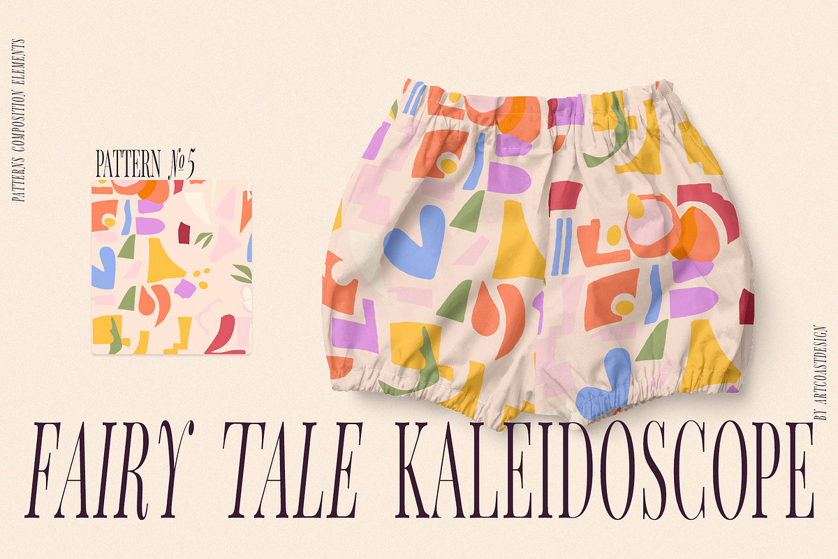 Fairy Tale Kaleidoscope Patterns, a Pattern Graphic by nadispasibenko (Photo 11 of 11)