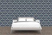 Seamless white flowers, a Pattern Graphic by elyomys (Thumbnail 3 of 3)
