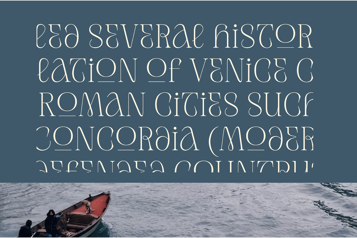 Venice La Corla | Elegant Serif Font, a Serif Font by Jolicia Type (Photo 3 of 11)