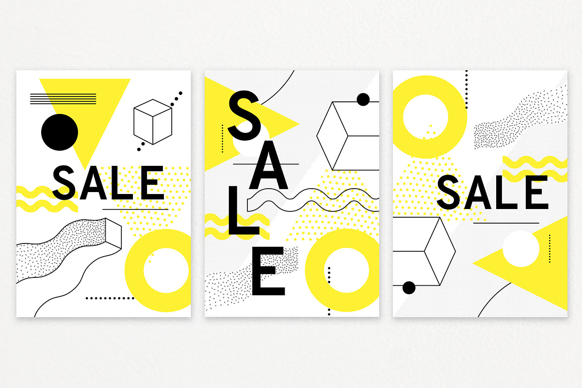 60 geometric shapes, 30 posters, a Shape Add-On by softulka (Photo 14 of 19)