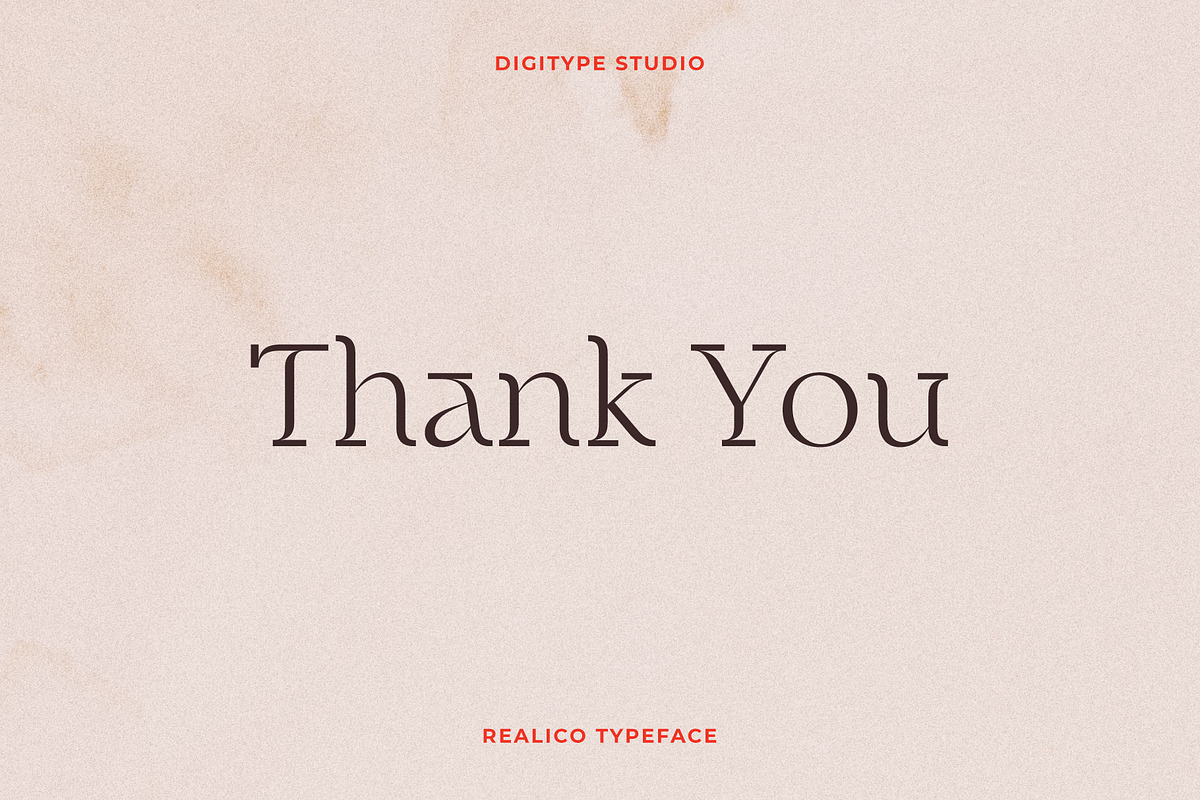 Realico Font, a Font by Digitype Studio (Photo 10 of 10)