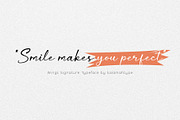 Wing Signature - Elegant Script, a Script Font by Salamahtype (Thumbnail 7 of 8)