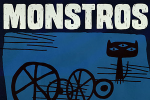 Monstro Family Letters & Monsters