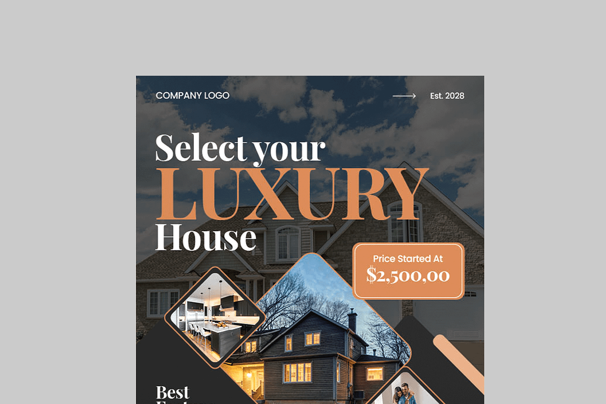 Luxury House Sale Flyer Template, a Flyer Template by MightyDesign (Photo 4 of 8)