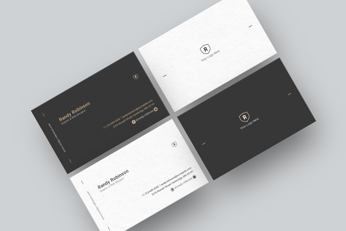 Business Card, a Business Card Template by CreativeZoom (Photo 1 of 7)