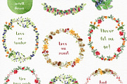 Forest watercolor designer toolkit, an Animal Illustration by Elegantia (Thumbnail 24 of 28)