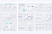 Set Neumorphic Animated Template, a Presentation Template by Infographics project (Thumbnail 9 of 13)