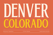Brumery Condensed, a Font by Letterhend Studio (Thumbnail 5 of 9)