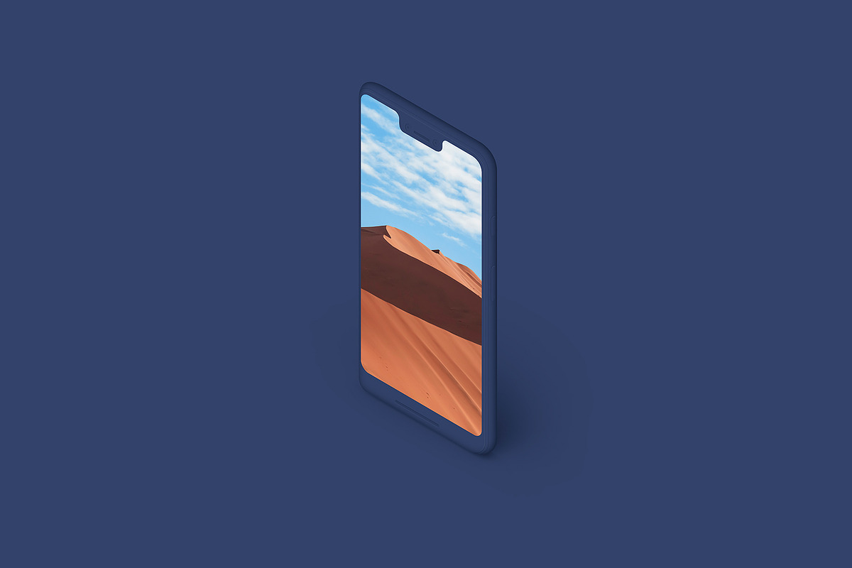 Pixel 3XL - 21 Clay Mockups - PSD, an iPhone Mockup by Asylab (Photo 30 of 73)