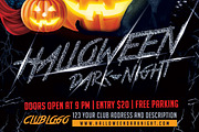 Halloween Dark Night Flyer, a Flyer Template by MergeIdea (Thumbnail 3 of 3)