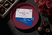 Valentines Day Card Mockup, a Merchandise Mockup by Rielismee (Thumbnail 4 of 5)