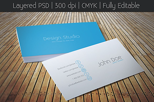 iOS Style Business Card