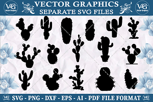 Prickly Pear SVG vector design