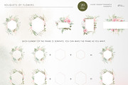 Flowers & Greenery, floral cliparts, a Texture Illustration by ollalya (Thumbnail 7 of 16)