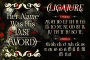 Aethrim - Dark Fantasy Serif, a Blackletter Font by Artisan Themes (Thumbnail 10 of 12)