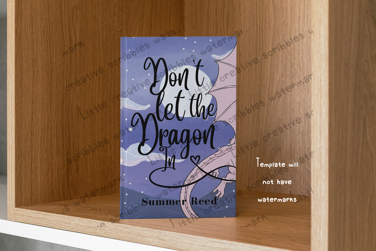 Premade Book Cover Template preview 4