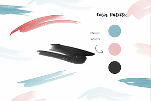 Watercolor Vector Brushes