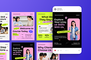 Education Course Instagram Post, a Social Media Template by Annora Studio (Thumbnail 3 of 6)