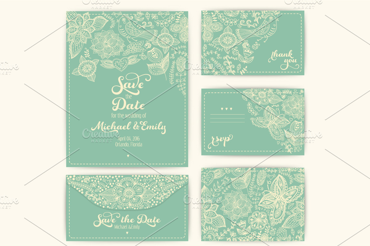 Wedding Invitation Template preview 3