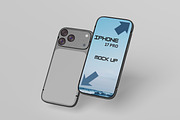 iphone 17 pro, an iPhone Mockup by kebunmockup (Thumbnail 3 of 5)