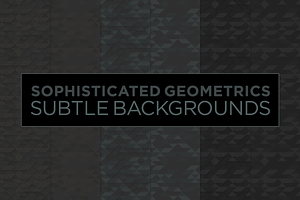 6 Subtle Geometric Backgrounds (b)