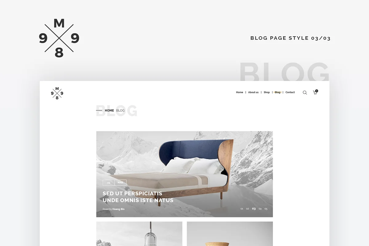 M989 Website Template Design UI Kit, an App Template by Capi Product (Photo 11 of 18)