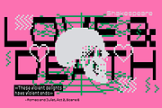 Motoko Pixel Typeface, a Sans Serif Font by YockMercado (Thumbnail 2 of 8)