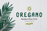Oregano Handwritten Font, a Handwritten Font by peterdraw (Thumbnail 1 of 8)