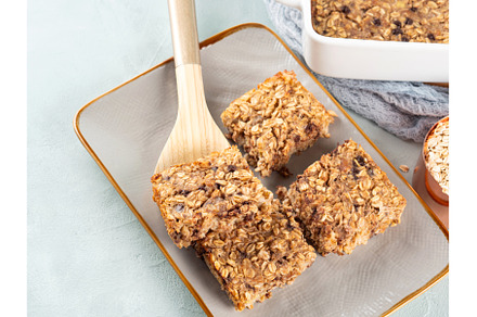Baked oatmeal peanut butter banana
