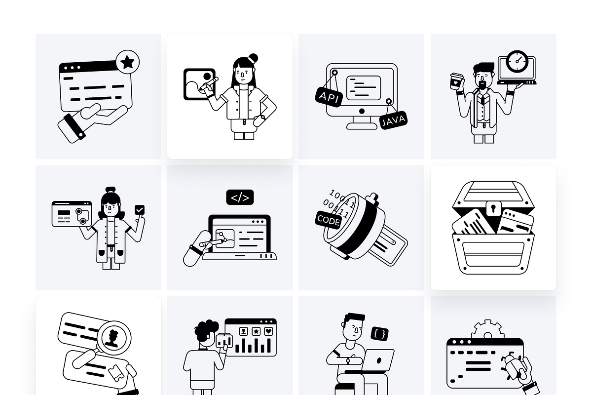 Animated Software Development Icons, a Duotone Icon by Prosymbols (Photo 12 of 13)
