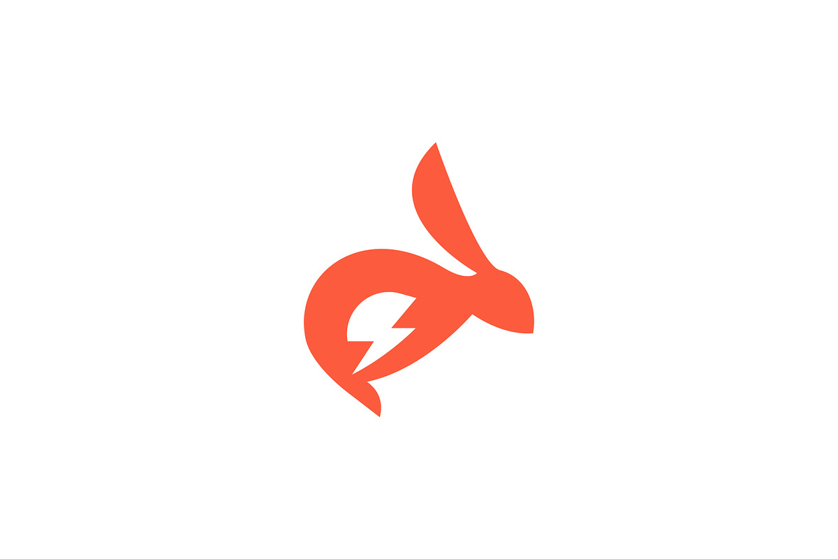 Rabbit & Hare Electric Power Logo, a Branding & Logo Template by brandclay (Photo 1 of 5)