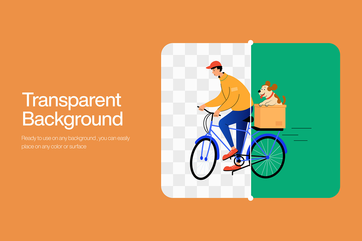 75 Delivery Flat Illustrations, a Transportation Illustration by Vectors Market (Photo 5 of 11)