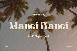 ManciNanci - Serif Font