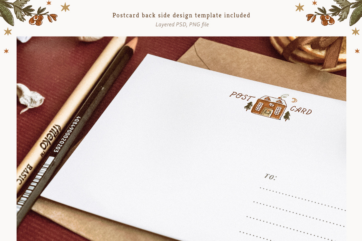 Christmas Bear Postcards & Gift Tags, an Animal Illustration by Yeticrab (Photo 6 of 11)