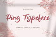 Ping Typeface - Handbrush Font, a Handwritten Font by StringLabs (Thumbnail 1 of 8)