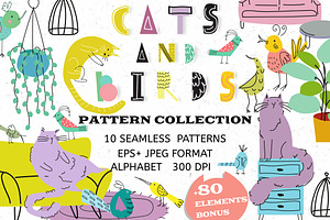 Cats pattern